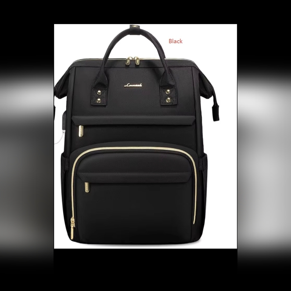 Black Women's Backpack